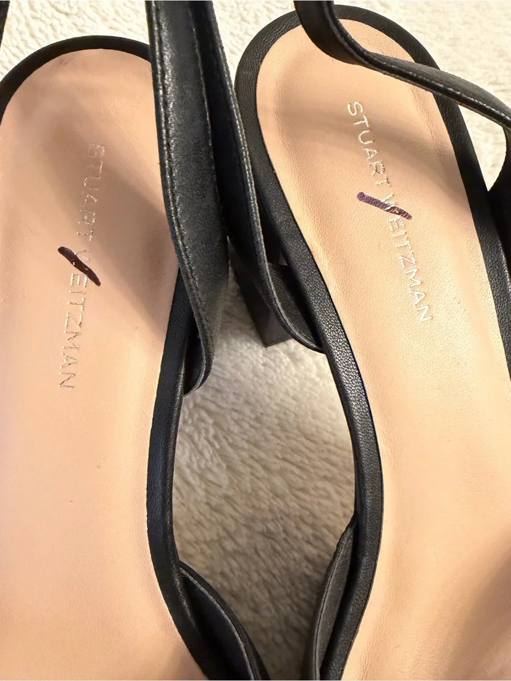 NEW Stuart Weitzman 9 Miami Platform Sandal block heel black open toe leather